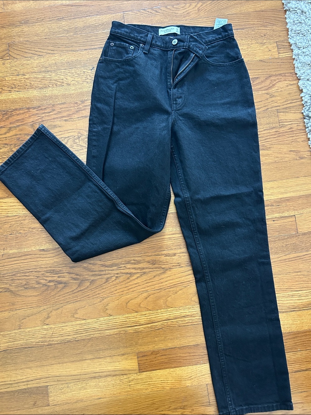 Abercrombie & Fitch Black High-Rise Women's Jeans